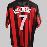 AC Milan 2003-04 Shevchenko Home Kit  (L)