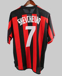 AC Milan 2003-04 Shevchenko Home Kit  (L)