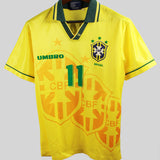 Brazil 1994-95 Romario Home Kit  (S)