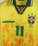 Brazil 1994-95 Romario Home Kit  (S)