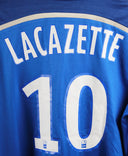 Lyon 2014-15 Lacazette Away Kit  (L)