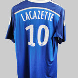 Lyon 2014-15 Lacazette Away Kit  (L)