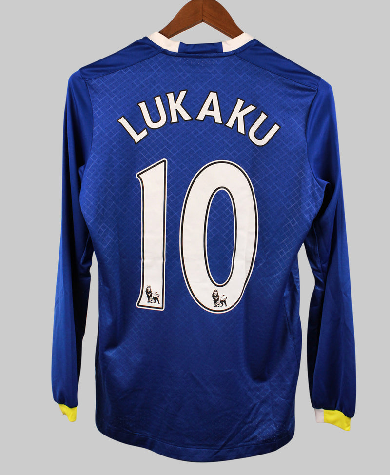Everton 2016-17 Lukaku Long Sleeve Home Kit W/ Tags (S)