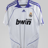 Real Madrid 2007-08 Raul Home Kit  (L)