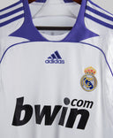 Real Madrid 2007-08 Raul Home Kit  (L)