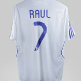 Real Madrid 2007-08 Raul Home Kit  (L)