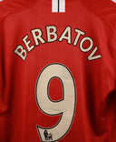 Manchester United 2007-08 Berbatov Home Kit (M)