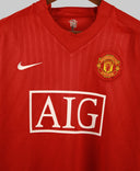 Manchester United 2007-08 Berbatov Home Kit (M)