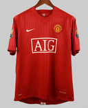 Manchester United 2007-08 Berbatov Home Kit (M)