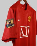 Manchester United 2007-08 Berbatov Home Kit (M)