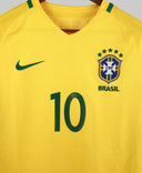 Brazil 2016-17 Neymar Jr Home Kit (M)