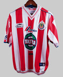 Chivas 2001-02  Chivas de Guadalajara Home Kit  (L)