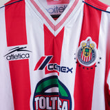 Chivas 2001-02  Chivas de Guadalajara Home Kit  (L)