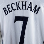 England 2002-03 Beckham Home Kit  (L)