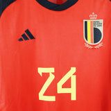 Belgium 2022-23 Openda  Home Kit (L)