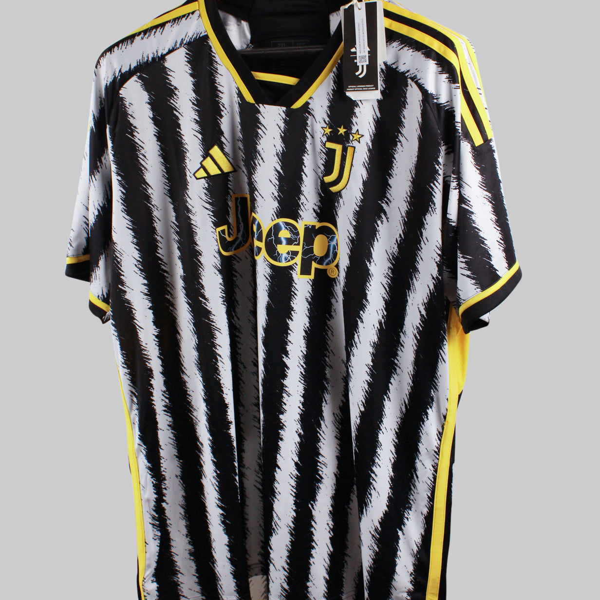 Juventus 2023-24 Vlahovic Home Kit W/ Tags (2XL)