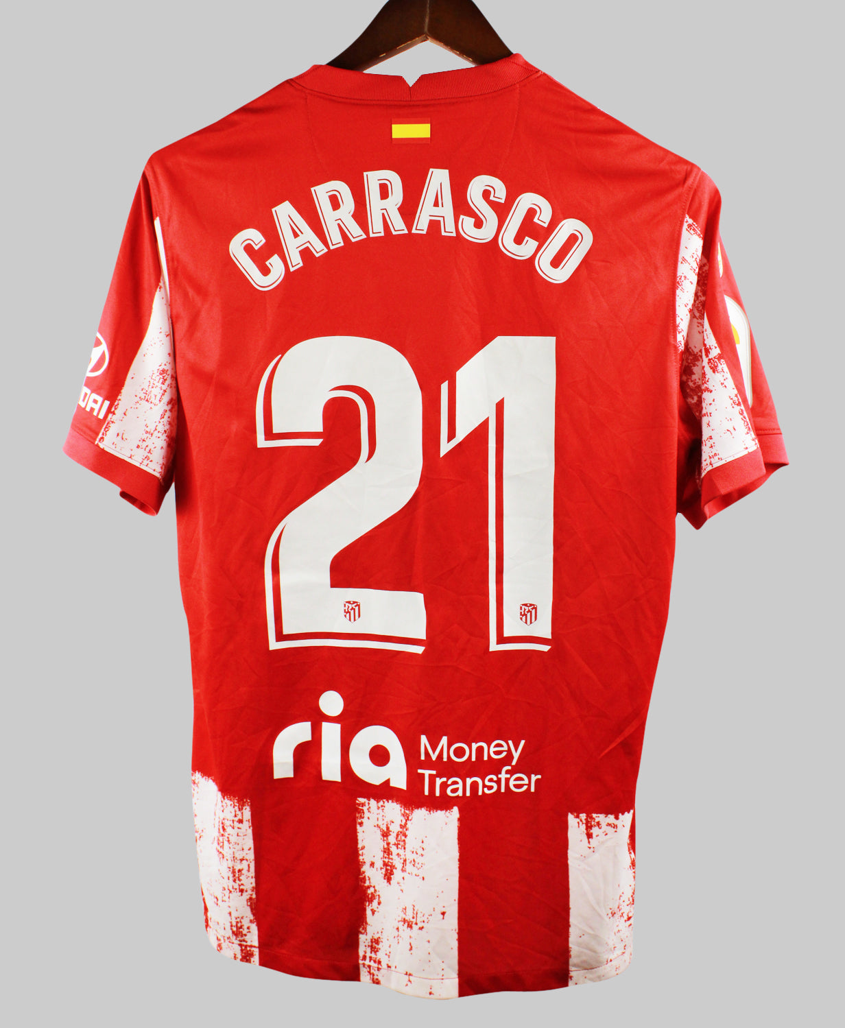 Atletico Madrid 2021-22 Carrasco Home Kit  (L)