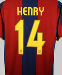 Barcelona 2007-08 Henry Home Kit (S)