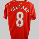 Liverpool 2014-15 Gerrard Home Kit  (M)
