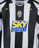 Juventus 2004-05 ibrahimovic Long Sleeve Home Kit  (L)