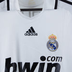 Real Madrid 2008-09 Raul Home Kit  (S)