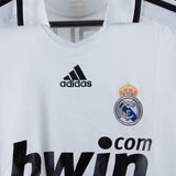 Real Madrid 2008-09 Raul Home Kit  (S)