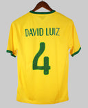 Brazil 2014-15 David Luiz Home Kit (S)