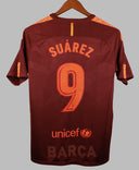 Barcelona 2017-18 Suarez Third Kit (M)