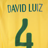 Brazil 2014-15 David Luiz Home Kit (S)