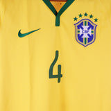 Brazil 2014-15 David Luiz Home Kit (S)
