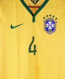 Brazil 2014-15 David Luiz Home Kit (S)