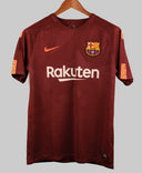 Barcelona 2017-18 Suarez Third Kit (M)