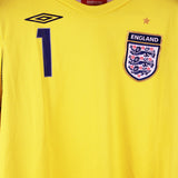 England 2006-07 Robinson Goalkeeper Away Kit (M)
