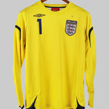 England 2006-07 Robinson Goalkeeper Away Kit (M)