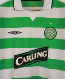 Celtic 2004-05 Bellamy Long Sleeve Home Kit (M