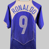 Brazil 2004 Ronaldo Away Kit (S)