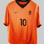 Netherlands 2000-01 Bergkamp Home Kit (L)
