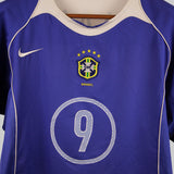 Brazil 2004 Ronaldo Away Kit (S)