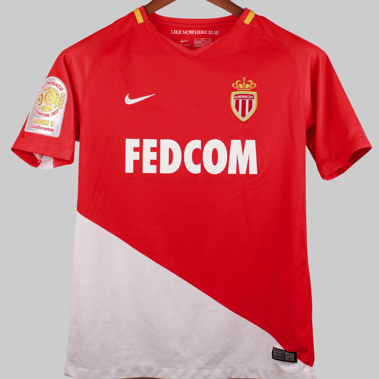 Monaco 2017-18 Falcao Home Kit (YXL) 