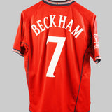 England 2002-03 Beckham Away Kit (L)