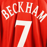 England 2002-03 Beckham Away Kit (L)