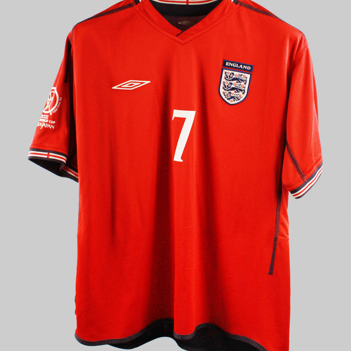 England 2002-03 Beckham Away Kit (L)