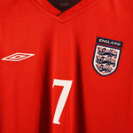 England 2002-03 Beckham Away Kit (L)