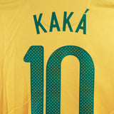 Brazil 2010-11 Kaká Home Kit (M)