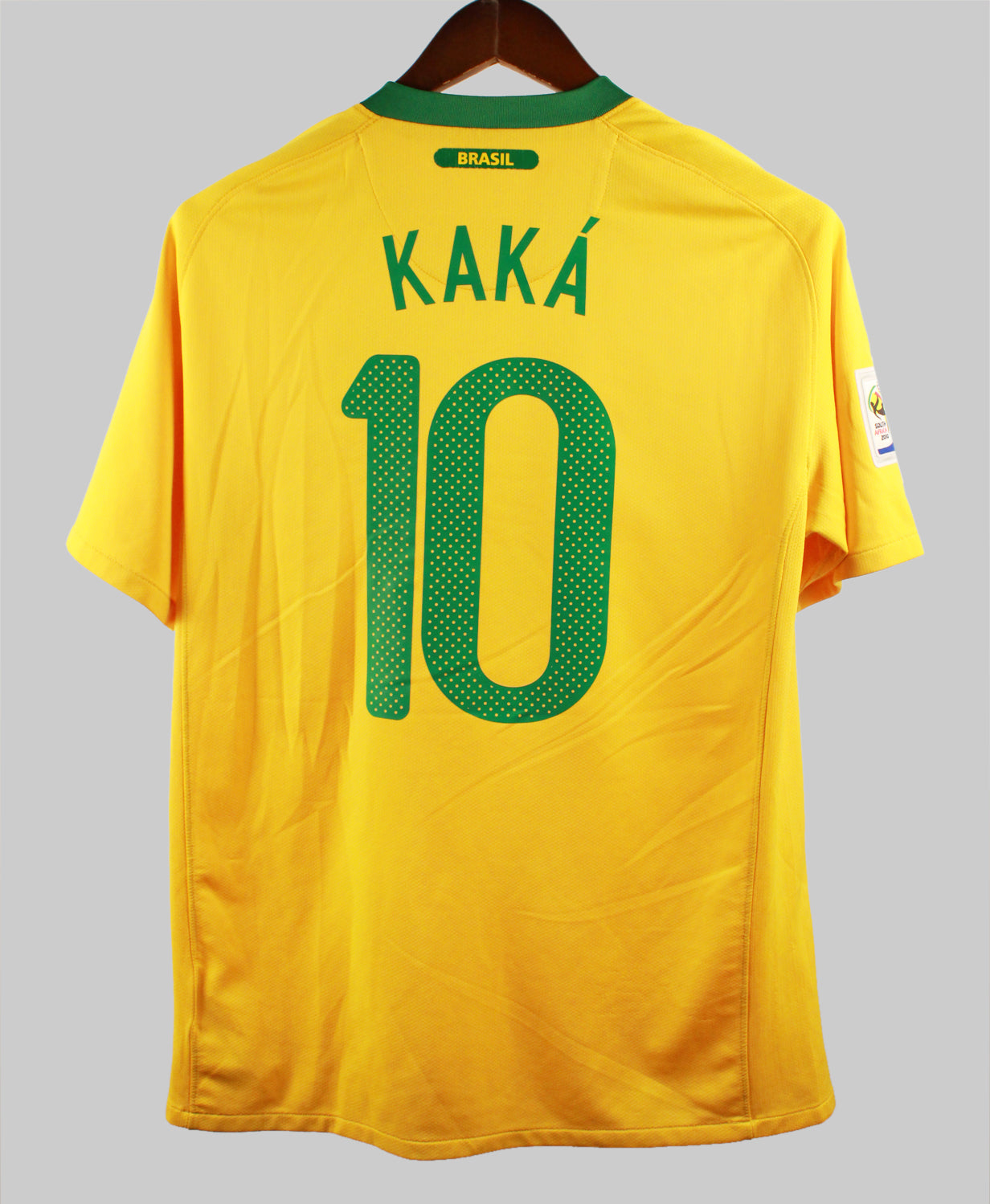 Brazil 2010-11 Kaká Home Kit (M)