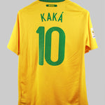 Brazil 2010-11 Kaká Home Kit (M)
