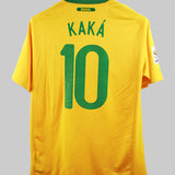Brazil 2010-11 Kaká Home Kit (M)