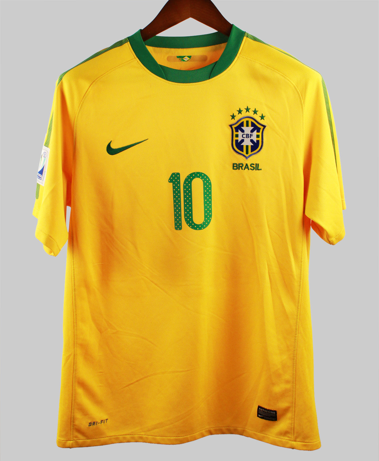 Brazil 2010-11 Kaká Home Kit (M)