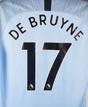 Manchester City 2018-19 De Bruyne Home Kit (L)