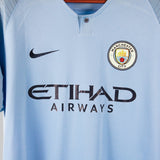 Manchester City 2018-19 De Bruyne Home Kit (L)